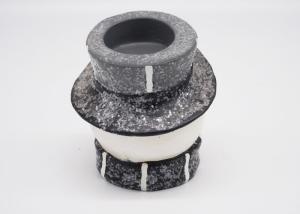China Christmas Decoration Holders , Polyresin Snowman Candle Holder Handmade Crafts factory