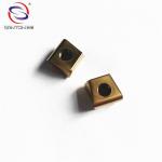Higher Strength 91.5 HRA Chip Breaker Inserts OHSAS18001 Vibration Resistant
