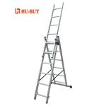 Professional Aluminum Extension Ladder 3x7 Anti Slip EN131 GS Certified