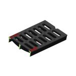 EN124 Cast Iron Rectangular Plain
