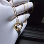 Jewelry factory in Shenzhen, China Br necklace 18k white gold yellow gold rose