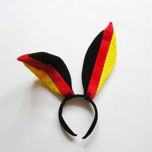 China National Advertising Promotional Germany Bunny Ear Headband factory