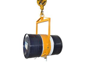 China LM800 Vertical Drum Lifter One-person Operation 55 Gallon Closed Steel Oil Drum Lifter Loading Capacity 800Kg factory