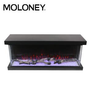 China 47'' 120cm Three Sided Electric Fireplace Insert With Remote factory