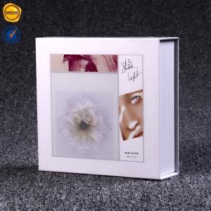 China Lip Oil White Cardboard Gift Packaging Boxes Foam Insert factory