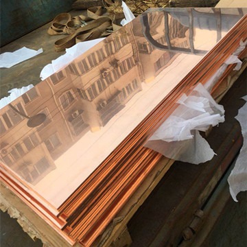 China JIS Beryllium Large Copper Sheet Metal C10200 H3300 Sand Blasting factory