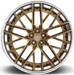 A6061 T6 Aluminum Alloy 3 Piece Forged Rims Hyper Black Fit for Audi RS6 18 19