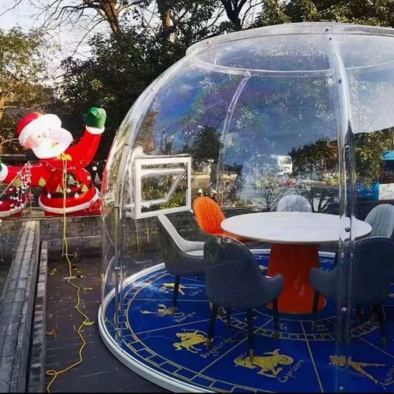 Elevate Your Outdoor Camping Experience Contemporary Star Rooms with Transparent Soundproof in Popular Hotel Homestay