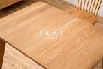 Dining Table Set Designs Solid Oak Wood Italy Modern Furniture