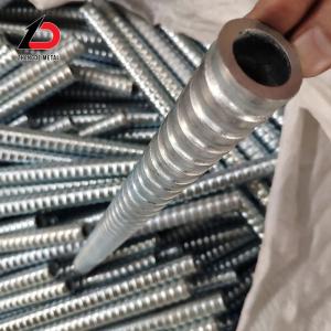 China                  Factory Hot Rolled Seamless Steel Hollow Rock Bolts Expanding-Shell Pre-Stressed Hollow Anchor Rod              factory