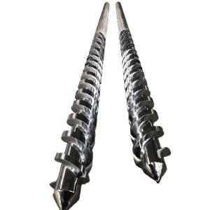 China 15-300mm Extruder Screw Barrel For Cincinnati Battenfeld Extruder factory