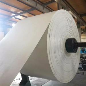 China White 3-12 Layers NN EP Rubber Conveyor Belt For Metallurgy factory