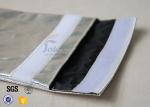 comfortable Glass Fibre Cloth Fire Resistant Document Bag / Fireproof Cash Pouch