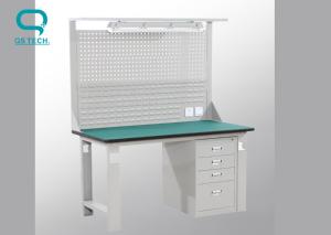 China Customized Size Clean Room Accessories Anti Static Desk 670-1120mm Height factory