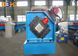 China 2.5mm Galvanized Steel C Channel Purlin Roll Forming Machine factory