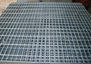 China 19-w-4 Platform Steel Grating Hot Dipped Galvanized Mild Steel Bar Grating factory