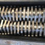 800-5000kg/h Capacity Double Shaft Shredder for Copper Aluminum Radiator