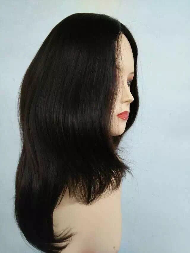 Tangle-free European Quality Virgin Remy Hair Jewish Wigs Kosher Wigs