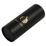 Black Private Label Cosmetic Paper Box Lightweight Essential Oil Tube Packaging