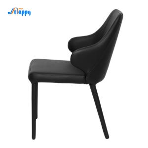 China Easily Wiped Down Upholstered Modern Leather Chair Stain Resistant Dc-7525 factory