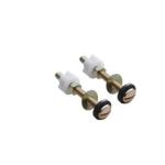 White High quality plastic toilet installation repair kit, toilet bolt