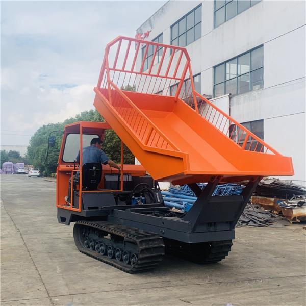 17HP Agricultural Crawler Tractors Rubber Tracked For All Terrain