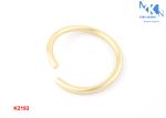 Bag Brass O Rings Hardware , Adjustable Large Metal Rings Hardware Light Gold