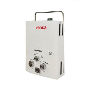 China 6L Portable Tankless Propane Water Heater On-Demand Hot Water Solution for Outdoor Camping factory