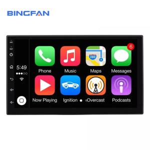 China Universal 7 inch Android 10 2 Din Android 10.0 Car Radio Auto MP5 Player GPS Navi FM Radio System Car DVD Player factory