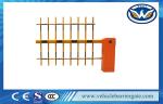 Aluminum Alloy Fence Boom Car Park Barrier , Automatic Vehicle Barriers
