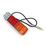 10V - 80V LED Trailer Tail Lights Three Color Forklift Tail Light With Materials