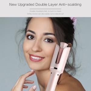 China 55W PTC Heater Hair Curling Iron Led Digital Display Automatic Hair Curler factory
