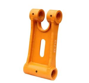 China ZX200 excavator bucket H link 1027222 Heavy Equipment ZX120 ZX330 ZX450 Excavator Bucket Link with Bushing 8076541 factory
