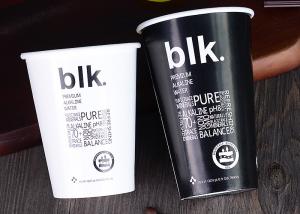 China Smoothie Takeaway Paper Coffee Cups With Double PE Coated Paper factory