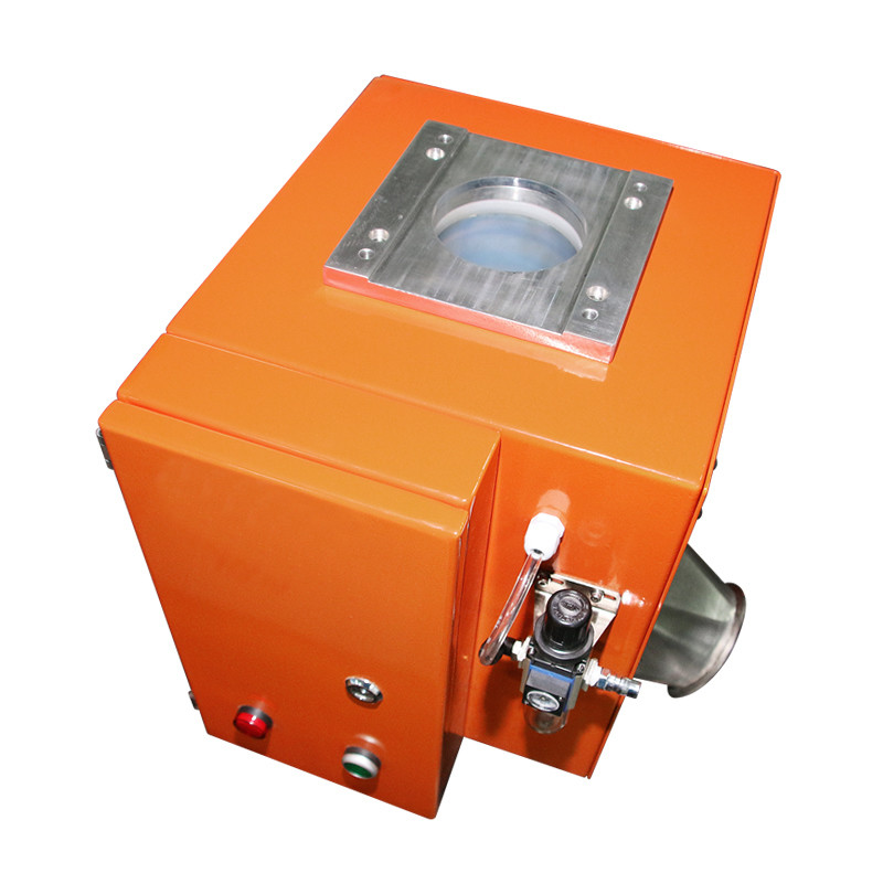 Stainless Steel Gravity Free Metal Detector , Metal Separator For Plastic