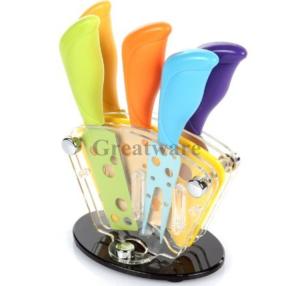 China Multi-Color Classic Cheese Knife Set factory