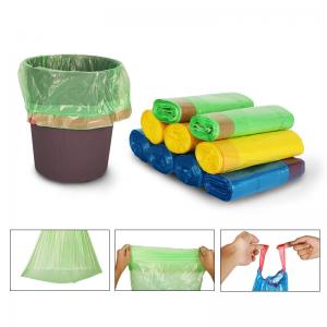China LDPE HDPE Recyclable Garbage Bags Compostable Trash Can Liner on sale