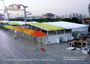 China DIN4102 b2 850g/Sqm Outdoor Event Tents For Exhibition factory
