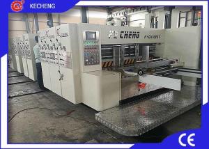 China High Speed Corrugated Flexo Printing Machine Roller Or Vacuum Transfer factory