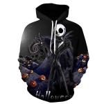 Halloween Skull Jack 3D Printed Printed Oversize Hoodie Comfortable