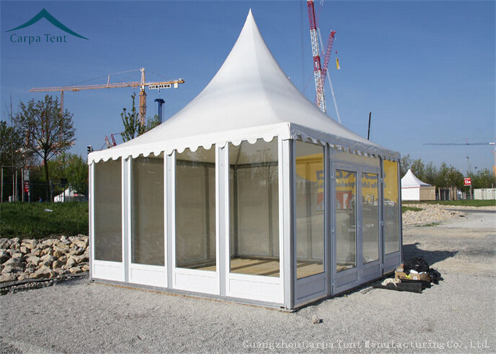 Pagoda Shape Small Marquee Tents / Wedding Party Tents With Luxury Decoration