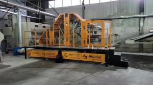 China HONGYI 800kg/H Double cylinder Nonwoven Carding Machine for Nonwoven factory