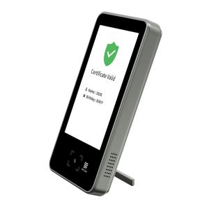 China 5 Inch Display Qr Barcode Reader Barcode Scanner For Writing Room factory