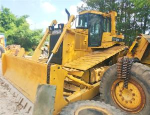 China Used Pyramid Track Bulldozer Cat D7h Secondhand Crawler Tractor Hot Sale factory
