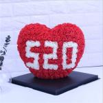 2020 New Product 35cm PE Rose Flower Letter For Wedding Decoration A-Z Rose