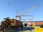 8tons TC5025 Topkit Tower Crane Top Slewing Crane 165ft Boom Length