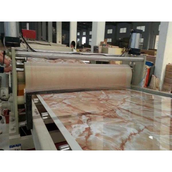 Energy Saving PVC Artifical Marble Sheet Extruder Line