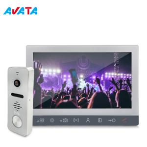 China 2 Wire Video Doorbell Villa Video Intercom System Handfree Door Video Phone factory