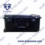 Aluminum Alloy Portable Wifi Jammer PAL NTSC 2.4g 300W For Cell Phone