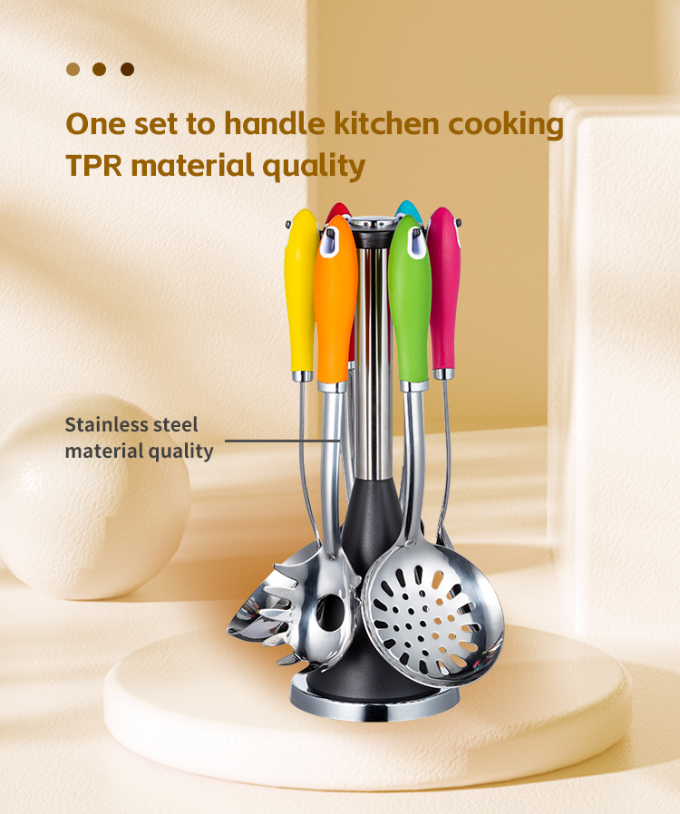 1.0mm / 1.5mm / 2.5mm Thickness Stainless Steel Kitchen Utensils for Everyday Cooking